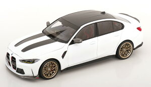 ~j`vX 1/18 BMW M3 CS G80 2023 }bgzCg ubN JMinichamps 1:18 BMW M3 CS G80 2023 matt white black