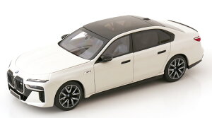 �~�j�`�����v�X 1/18 BMW 7�V���[�Y i7 M70 2024 �z���C�g���^���b�N �J��Minichamps 1:18 BMW 7-SERIES i7 M70 2024 WHITE METALLIC