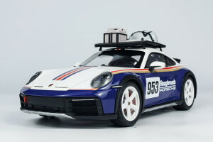 ~j`vX 1/18 |VF 911 #953 2023 _J[ u[ [tbNtMINICHAMPS 1:18 PORSCHE 911 N953 DAKAR 2023 BLUE WITH ROOF RACK