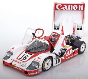 ~j`vX 1/18 |VF 956L Lm #16 }24 1984 GTi Engineering R.Lloyd JMinichamps 1:18 Porsche 956 L CANON Le Mans 1984 No.16 Lloyd, Nick Mason, Rene Metge