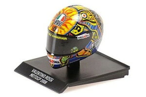 �~�j�`�����v�X 1/10 AGV �o�����e�B�[�m ���b�V MotoGP 2008 ���[���h�`�����s�I�� �w�����b�gMinichamps 1:10 AGV Valentino Rossi MotoGP 2008 Helmet