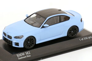 �~�j�`�����v�X 1/43 BMW M2 2023 �}�b�g�O���[�u���[Minichamps 1:43 BMW M2 2023 Matte Gray Blue