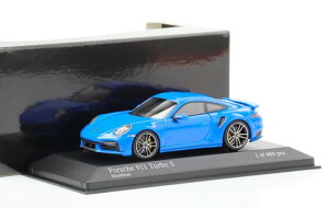 ~j`vX 1/43 |VF 911 992 ^[{ S X|[c fUC V[Nu[ 2021Minichamps 1:43 Porsche 911 992 Turbo S Sport Design sharkblue 2021