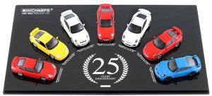 ~j`vX 1/43 7Zbg |VF 911 GT3 25NLO 1999-2024 22Minichamps 1:43 7-Car Set Porsche 911 GT3 25 Year Old 1999-2024 Limited 22 pcs