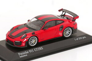 ~j`vX 1/43 |VF 911 991/2 GT2 RS 2018 bh/Vo[ 333Minichamps 1:43 Porsche 911 991/2 GT2 RS 2018 red/silver rims Limited Edition 333 pcs