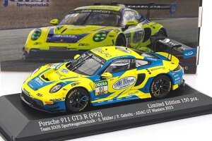 �~�j�`�����v�X 1/43 �|���V�F 911 GT3 R #91 ADAC GT �}�X�^�[�Y 2023 �t�B�� �Q�[���W�b�c/�X���F�� �~�����[ 150�����Minichamps 1:43 Porsche 911 GT3 R #91 ADAC GT Masters 2023 Gehrsitz/Muller Limited 150 pcs