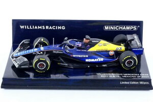 �~�j�`�����v�X 1/43 �E�B���A���Y FW46 #23 ���L�V�R�O�����v�� �t�H�[�~����1 2024 �A���N�T���_�[ �A���{�� 180�����MINICHAMPS 1:43 Williams FW46 N23 Mexican GP Formula 1 2024 Alexander Albon Limited 180 pcs