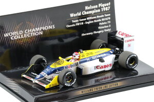 ~j`vX 1/43 tH[~1 EBAY z_ FW11B #6 l\ sP [h`sI 1987 tBjbVC Minichamps 1:43 F1 Williams Honda FW11B N6 Nelson Piquet World Champion 1987 Finish Lin