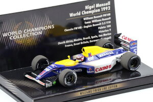 ~j`vX 1/43 tH[~1 EBAY m[ FW14B #5 iCWF }Z [h`sI 1992 tBjbVCMinichamps 1:43 F1 Williams Renault FW14B N5 Nigel Mansell World Champion 1992 