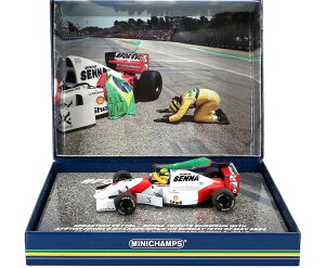 �~�j�`�����v�X 1/43 �}�N���[���� MP4 8 #8 �t�H�[�~����1 �C���� 2024�g���r���[�g �Z�o�X�`���� �x�b�e��/�A�C���g�� �Z�iMINICHAMPS 1:43 McLaren MP4/8 N8 F1 Imola 2024 Vettel Senna Tribute Sebastian Vettel/Ayrton Se