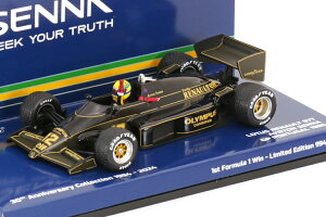 ~j`vX 1/43 [^X m[ 97T #12 |gKOv 1 tH[~ 1 D 1985 Zi fJ[t 994Minichamps 1:43 Lotus Renault 97T #12 GP Portugal 1st Formula 1 Win 1985 Senna with Decals 