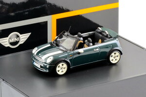 ~j`vX 1/43 ~jEN[p[ R52 Ro[`u O[ fB[[o[WMinichamps 1:43 MINI COOPER R52 Convertible British Racing green