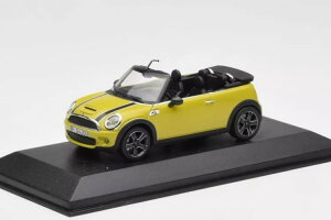 ~j`vX 1/43 ~jN[p[ S JuI 2009 CG[Minichamps 1:43 Mini Cooper S Cabriolet 2009 Yellow