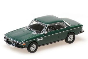 ~j`vX 1/87 BMW 2800 CS 1968 _[NO[ ubNMinichamps 1:87 BMW 2800 CS built 1968 dark green with black interior