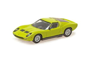 ~j`vX 1/87 {M[j ~E 1966 CgO[ ubNMinichamps 1:87 Lamborghini Miura built 1966 light green with black interior