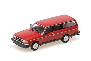 �~�j�`�����v�X 1/87 �{���{ 240 GL �u���[�N 1986 �_�[�N ���b�hMinichamps 1:87 Volvo 240 GL Break built in 1986 dark red