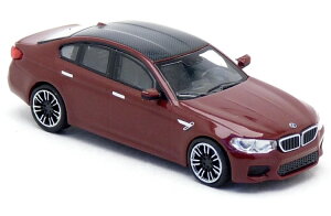 �~�j�`�����v�X 1/87 BMW M5 �Z�_�� 2018 �_�[�N���b�h���^���b�NMinichamps 1:87 BMW M5 Sedan 2018 dark red metallic