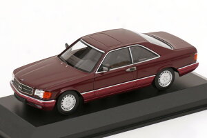 ~j`vX 1/43 ZfX 560 SEC C126 1986 bh^bN }LV`vX RNVMinichamps 1:43 Mercedes 560 SEC C126 1986 red metallic Maxichamps Collection