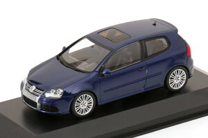 �~�j�`�����v�X 1/43 �t�H���N�X���[�Q�� �S���t 5 R32 2005 �u���[ �}�L�V�`�����v�X �R���N�V����Minichamps 1:43 VW Golf 5 R32 2005 blue Maxichamps Collection
