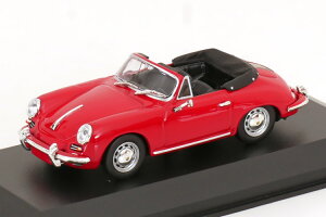 ~j`vX 1/43 |VF 356 C Ro[`u 1965 bh }LV`vX RNVMinichamps 1:43 Porsche 356 C Convertible 1965 red Maxichamps Collection