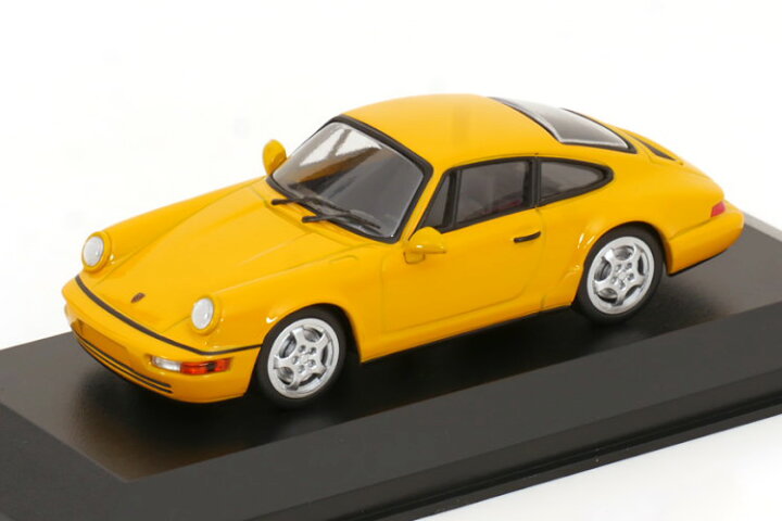 楽天市場】ミニチャンプス 1/43 ポルシェ 911 964 カレラ 2 クーペ 