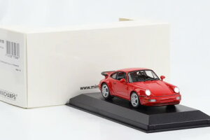 ~j`vX 1/43 |VF 911/964 ^[{ 1990 bh 500Minichamps 1:43 Porsche 911/964 Turbo 1990 red Limitation 500 pcs