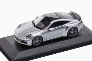 |VF ~j`vX 1/43 |VF 911/992 ^[{S 50N |VF GT Vo[^bNMinichamps 1:43 Porsche 911/992 Turbo S 50 Years Porsche GT silver metallic