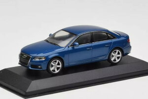 ~j`vX 1/43 AEfBA4 B8 Z_ 2008 u[^bNMinichamps 1:43 Audi A4 B8 Sedan 2008 Blue Metallic