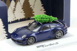 |VF ~j`vX 1/43 |VF 911/992 ^[{ S Q`Au[/ubNMinichamps 1:43 Porsche 911/992 Turbo S gentian blue/black