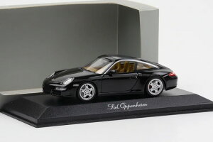 ~j`vX 1/43 |VF 911 997 ^K 4S 2007 ubNMinichamps 1:43 Porsche 911 997 Targa 4S schwarz Sal Oppenheim