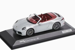|VF ~j`vX 1/43 |VF 911 JS JuI ^Cv992.2 2024 GTVo[^bN 2000Minichamps 1:43 Porsche 911 Carrera S Cabriolet Type 992.2 2024 GT Silver Metallic Limited 2000 pcs