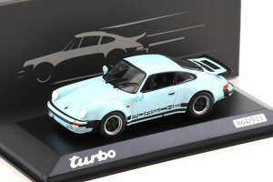 |VF ~j`vX 1/43 |VF 911 930 ^[{ 50C[Y VK|[ |[[u[Minichamps 1:43 Porsche 911 930 Turbo 50 Years Singapore Polar blue
