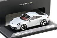 ポルシェ特注 ミニチャンプス 1/43 ポルシェ 911 カレラ S タイプ992.2 2024 アイスグレー メタリックMin…
