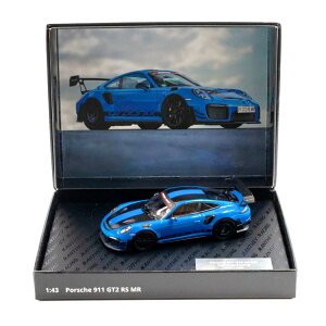 �~�j�`�����v�X 1/43 �|���V�F 911 (991 2) GT2 RS MR �}���^�C ���[�V���O 2018 �u���[ 200�����Minichamps 1:43 Porsche 911 (991 2) GT2 RS MR Manthey Racing 2018 blue Limited Edition 200 pcs.