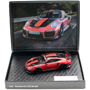 �~�j�`�����v�X 1/43 �|���V�F 911 (991 2) GT2 RS MR �}���^�C ���[�V���O ���R�[�h���b�v 2018 ���[�Y�E�J�[�� 300�����Minichamps 1:43 Porsche 911 (991 2) GT2 RS MR Manthey Racing Record lap 2018 Lars Kern Limited Edition 3