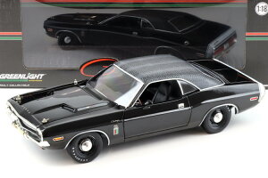 �O���[�����C�g�R���N�e�B�u�� 1/18 �_�b�W �`�������W���[ R/T �u���b�N �S�[�X�g 1970 �u���b�N �J��Greenlight Collectibles 1:18 Dodge Challenger R/T The Black Ghost 1970 black