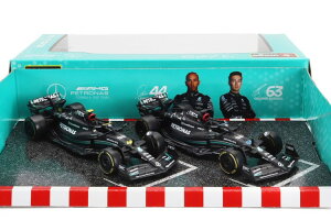 �u���[�S 1/43 �����Z�f�X�x���c 2��Z�b�g �����Z�f�XAMG F1 W14 E �p�t�H�[�}���X #44? 2023 �t�H�[�~���� 1 ���C�X �n�~���g��/�W���[�W ���b�Z��Bburago 1:43 2-Car Set Mercedes-AMG F1 W14 E Performance #44?