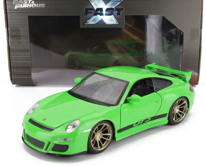 �W���_ 1/24 �|���V�F 911 997 GT3 RS �N�[�y 2007 ���C���h �X�s�[�h �O���[�� �J��JADA 1:24 PORSCHE 911 997 GT3 RS COUPE 2007 FAST & FURIOUS GREEN