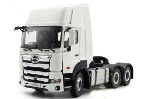 쎩ԓ 1/24  700 ^gN^[g[[ _CLXg J[ gbNf1:24 Hino 700 Large Tractor Trailer Die-Cast Car Truck Model