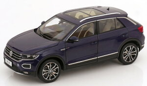 VW pEfB 1/18 tHNX[Q eB[bN 2018 _[Nu[ JPaudi 1:18 VW T Roc 2018 dark blue