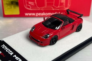 s[R 1/64 g^ MR2-S MR-S XpC_[ JuI N[Yh 2000 bh ubNPEAKO 1:64 TOYOTA MR2-S MR-S SPIDER CABRIOLET CLOSED 2000 RED BLACK