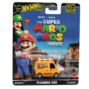 �z�b�g�E�B�[���v���~�A�� 1/64 �|�b�v�J���`���[ �X�[�p�[�}���I�u���U�[�Y 2024Hot Wheels Premium 1:64 Pop Culture Plumber Van The Super Mario Bros. 2024