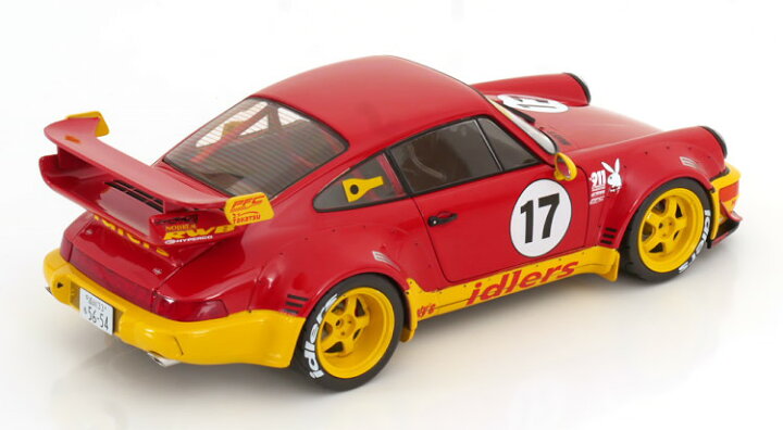 楽天市場】ソリド 1/18 ポルシェ 911 RWB #17 メイティズ アイドラーズ 