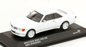 \h 1/43 ZfXxc 560 SEC C126 AMG Ch{fB 1990 zCgSolido 1:43 Mercedes 560 SEC C126 AMG Widebody 1990 white