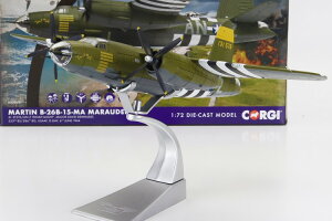 CORGI 1/72 ���b�L�[�h �}�[�e�B�� B-26B �}���[�_�[ �_�C�i �}�C�g �R�p�@ 1944 �~���^���[�J���t���[�W��CORGI 1:72 LOCKHEED MARTIN B-26B MARAUDER DINAH MIGHT MILITARY AIRPLANE 1944 MILITARY CAMOUFLAGE