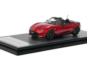 マツダ特注 1/43 ND ロードスター S レザー パッケージ 2024 ソウルレッドクリスタルメタリックMAZDA 1:43 ND ROADSTER S Leather PKG 2024 soul red crystal metallic