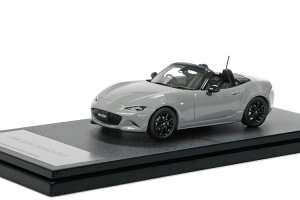 マツダ特注 1/43 ND ロードスター S レザー パッケージ 2024 エアログレーメタリックMAZDA 1:43 ND ROADSTER S Leather PKG 2024 aero gray metallic