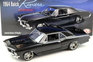 ACME 1/18 rCbN rG JX^ N[U[ 1964 ubN 354 JACME 1:18 Buick Riviera Custom Cruiser 1964 black Limited Edition 354 pcs