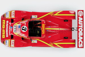 tF[ A}K 1/18 tF[ 333SP #3 E} fJ[ bhAmalgam 1:18 Ferrari 333SP #3 le mans model car red