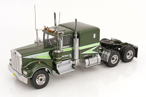 [hLOX 1:18 P[X W900 [rI O[^bN/CgO[ JRoad Kings 1:18 Kenworth W900 Movin On green metallic/light green